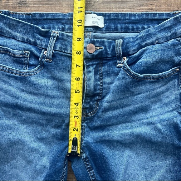 BKE Womens Payton Universal Fit Mid-Rise Ankle Skinny Jeans Distressed Sz  29x27 - Picture 4 of 9